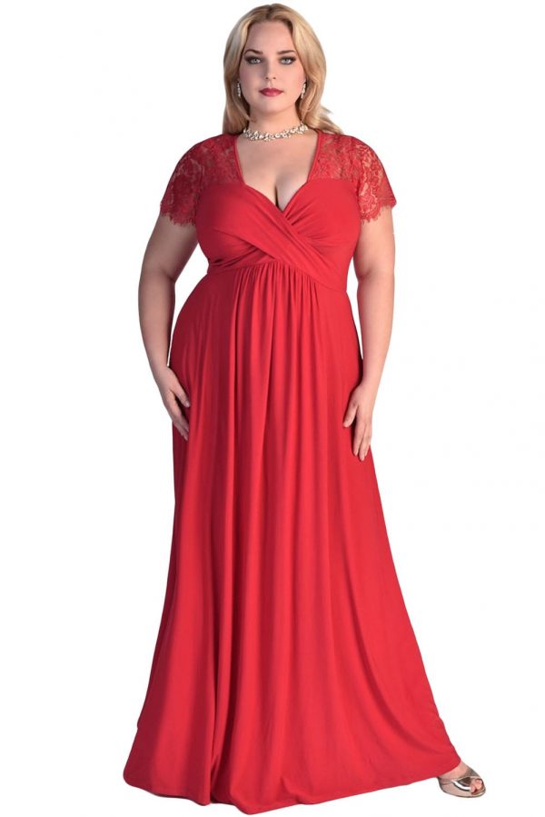 Women Ruched Twist High Waist Red Plus Size Gala Dresses Online Store For Women Sexy Dresses