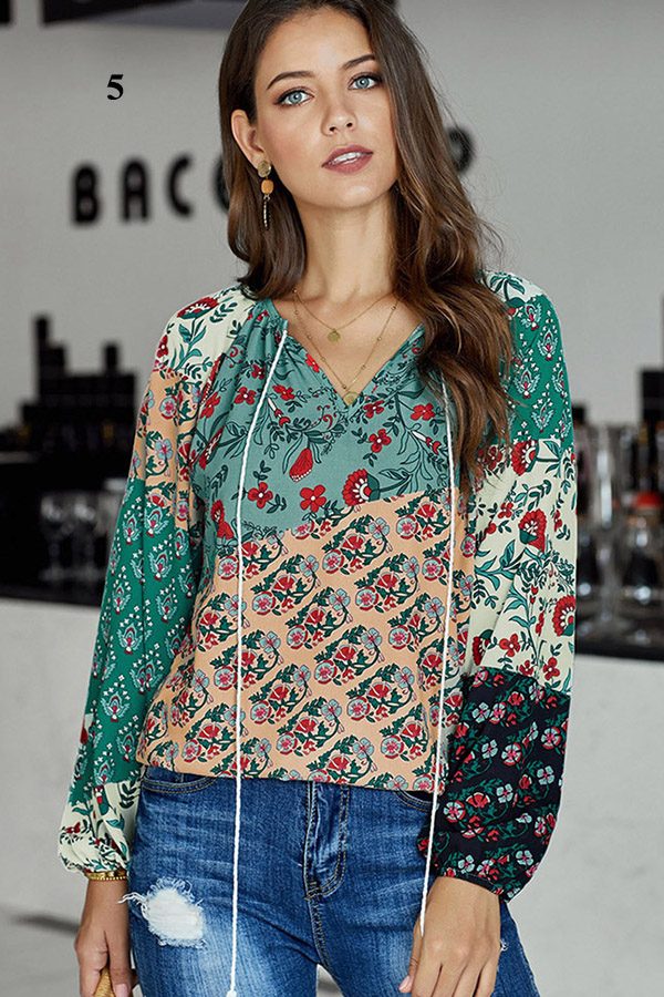 chiffon floaty tops