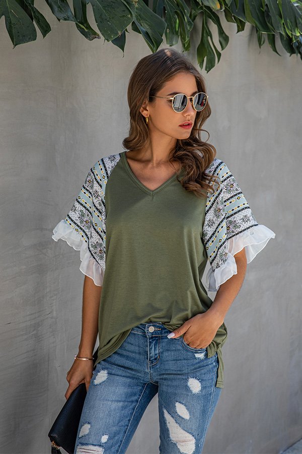 cute bell sleeve tops